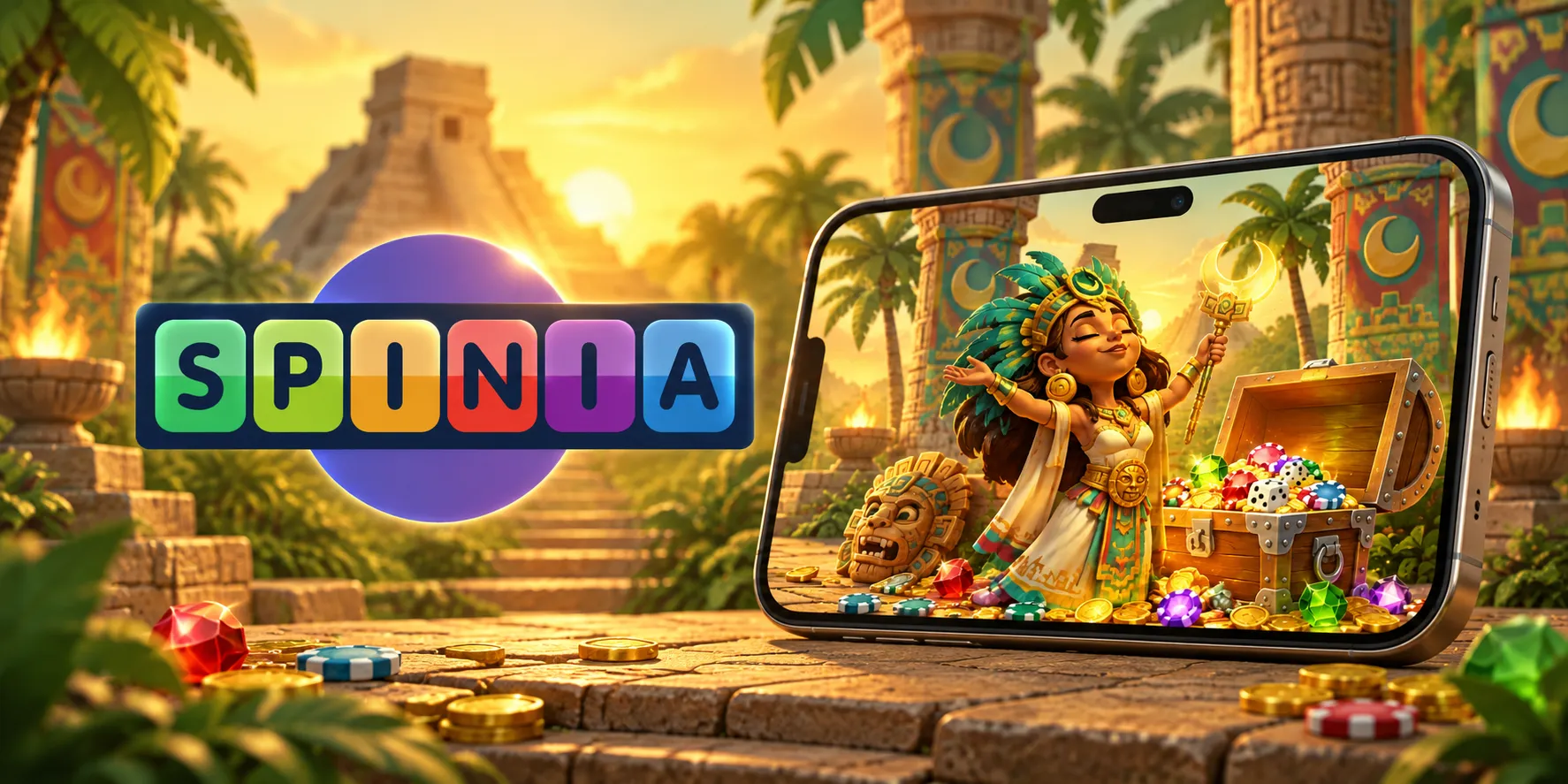 Spinia Casino App-schermafbeelding